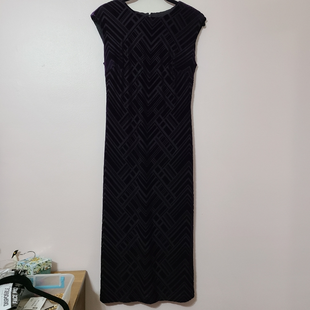 Vince Camuto Geometric Midi Dress sz8